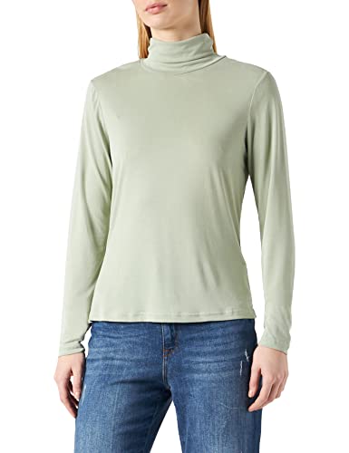 Urban Classics Damen TB4732-Ladies Modal Turtleneck Longsleeve T-Shirt, softsalvia, L von Urban Classics