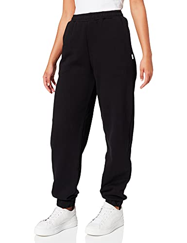 Urban Classics Damen TB4564-Ladies Organic High Waist Ballon Sweat Pants Trainingshose, Black, M von Urban Classics