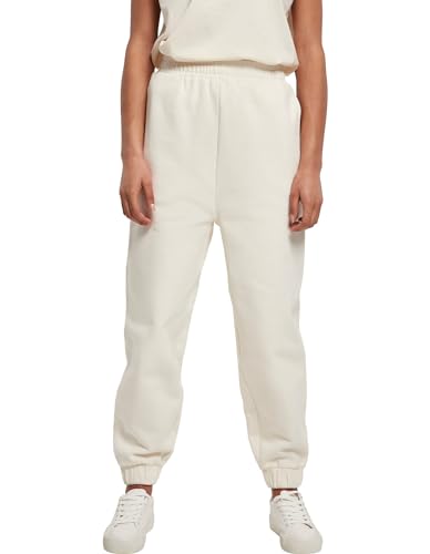 Urban Classics Damen TB4564-Ladies Organic High Waist Ballon Sweat Pants Trainingshose, whitesand, 3XL von Urban Classics