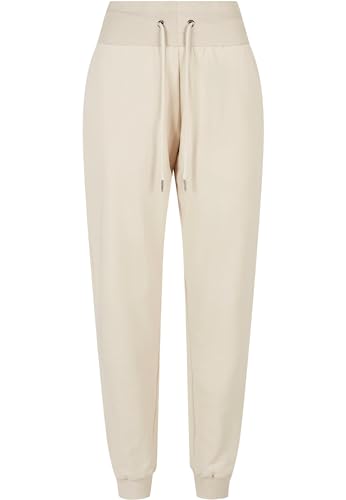 Urban Classics Damen Ladies Organic High Waist Sweat Pants Trainingshose, softseagrass, 3XL von Urban Classics