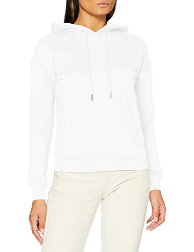 Urban Classics Damen Ladies Organic Hoody Hooded Sweatshirt, White, XS von Urban Classics