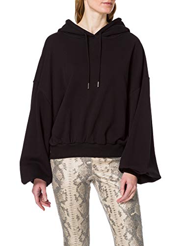 Urban Classics Damen TB4084-Ladies Organic Oversized Terry Hoody Kapuzenpullover, Black, XL/XXL von Urban Classics