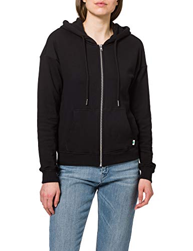 Urban Classics Damen Ladies Organic Terry Zip Hoody Strickjacke, Schwarz, 5XL EU von Urban Classics