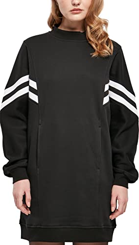 Urban Classics Damen Ladies Oversized College Sweat Casual Dress, Schwarz, L EU von Urban Classics