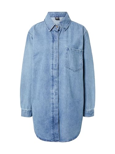 Urban Classics Damen Ladies Oversized Denim Shirt Dress Kleid, tintedlightbluewashed, 3XL von Urban Classics