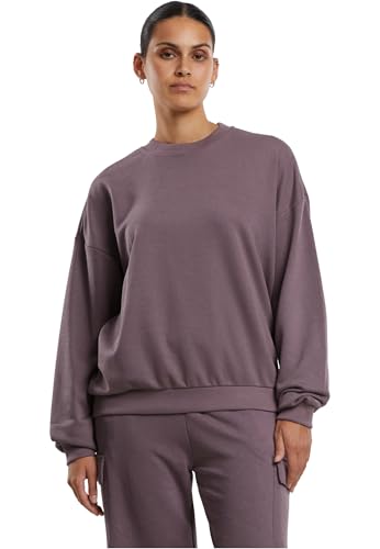 Urban Classics Damen Ladies Oversized Light Terry Crewneck fadedpurple, 3XL von Urban Classics