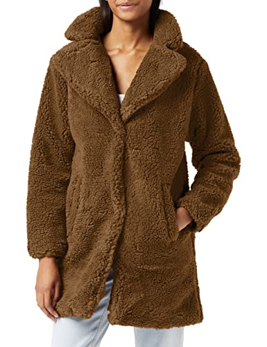 Urban Classics Damen Ladies Oversized Sherpa Coat Jacket, midground, XXL von Urban Classics