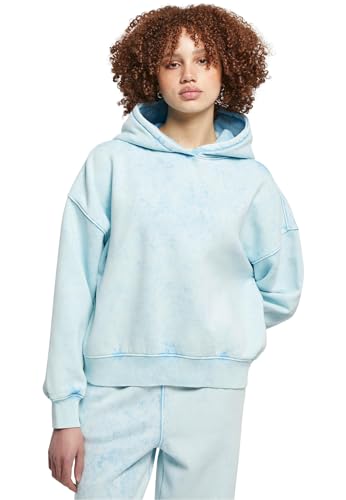 Urban Classics Damen Ladies Oversized Towel Washed Hoody Kapuzenpullover, balticblue, XL von Urban Classics