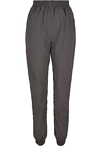 Urban Classics Damen TB3415-Ladies Piped Track Pants Klassische Hose, darkshadow/electriclime, L von Urban Classics