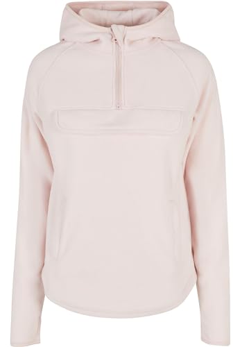 Urban Classics Damen Ladies Polar Fleece Pull Over Hoody Sweatshirt, pink, XXL von Urban Classics