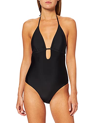 Urban Classics Damen TB4382-Ladies Recycled Triangle Swimsuit Badeanzug, Black, L von Urban Classics