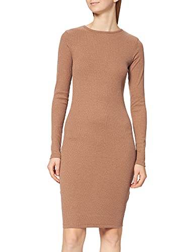 Urban Classics Damen Ladies Rib Dress Kleid, darkkhaki, 3XL von Urban Classics