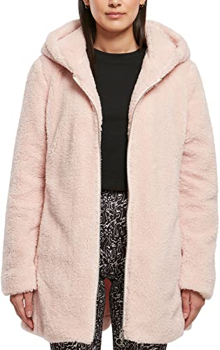 Urban Classics Damen Ladies Sherpa Jacket Jacke, pink, 3XL von Urban Classics