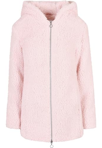 Urban Classics Damen Ladies Sherpa Jacket Jacke, pink, XS von Urban Classics