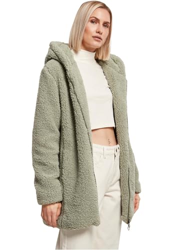 Urban Classics Damen Ladies Sherpa Jacket Jacke, softsalvia, 4XL Urban Classics Damen Ladies Sherpa Jacket Jacke, softsalvia, 4XL von Urban Classics