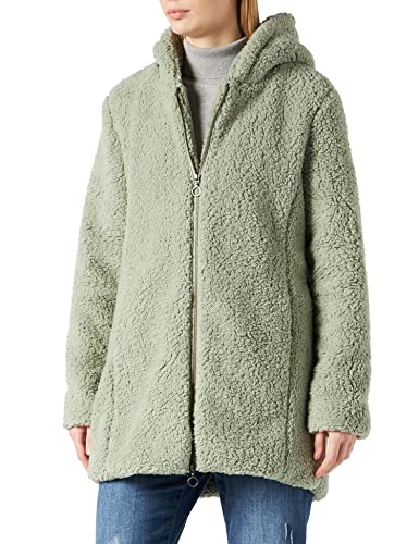 Urban Classics Damen Women's Sherpa Jacket Jacke, softsalvia, L EU von Urban Classics