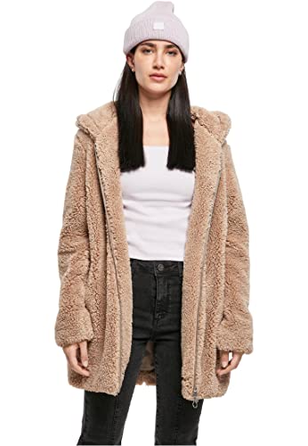 Urban Classics Damen Women's Sherpa Jacket Jacke, softtaupe, L EU von Urban Classics