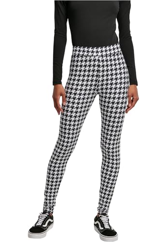 Urban Classics Damen Leggings Ladies Soft AOP Leggings blackhoundstooth L Urban Classics Damen Leggings Ladies Soft AOP Leggings blackhoundstooth L von Urban Classics