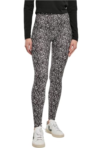 Urban Classics Damen Ladies Soft AOP Leggings Blackline, XS Urban Classics Damen Ladies Soft AOP Leggings Blackline, XS von Urban Classics