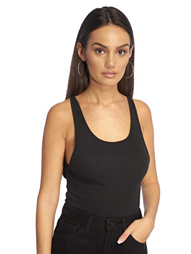 Urban Classics Damen Ladies Stretch Rib Body 4XL Black von Urban Classics