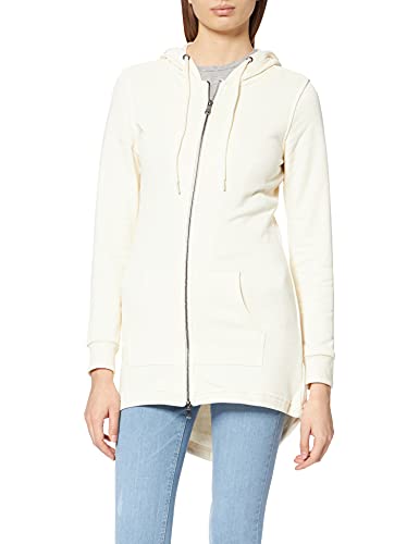 Urban Classics Damen Ladies Sweat Parka Kapuzenpullover, whitesand, 3XL von Urban Classics