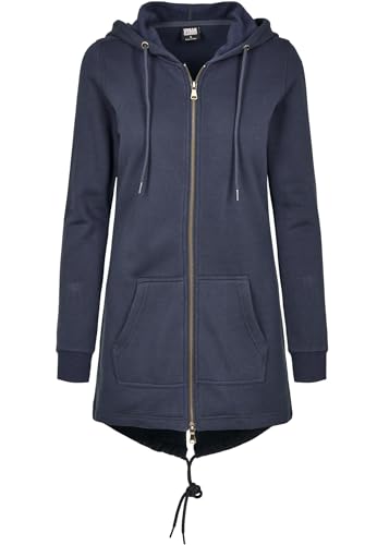 Urban Classics Damen Ladies Sweat Parka L navy von Urban Classics