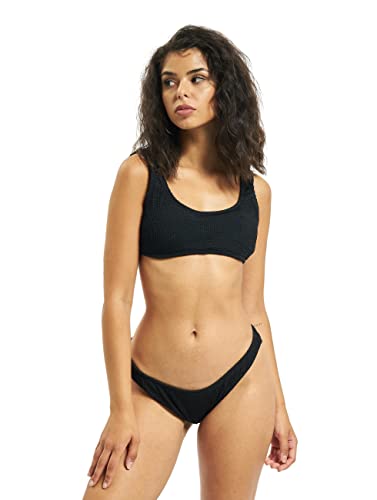 Urban Classics Damen TB3467-Ladies Tanktop Crinkle Bikini-Set, Black, M von Urban Classics