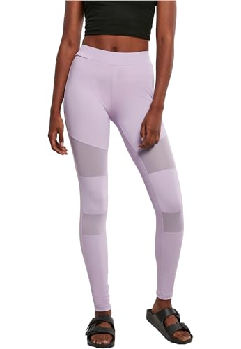 Urban Classics Damen Ladies Tech Mesh Leggings Leggings, Lilac, XS Urban Classics Damen Ladies Tech Mesh Leggings Leggings, Lilac, XS von Urban Classics