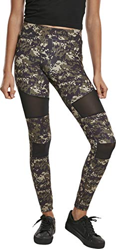 Urban Classics Damen Leggings, Wood Digital Camo, S von Urban Classics