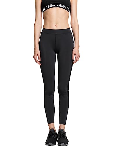 Urban Classics Damen Ladies Tech Mesh Stripe Leggings Leggings, per Pack Schwarz (Black 7), W26/L32(Herstellergröße: XS) von Urban Classics