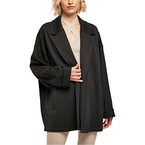 Urban Classics Damen Ladies Terry Oversized Blazer Jacke, Schwarz, XL-XXL EU von Urban Classics