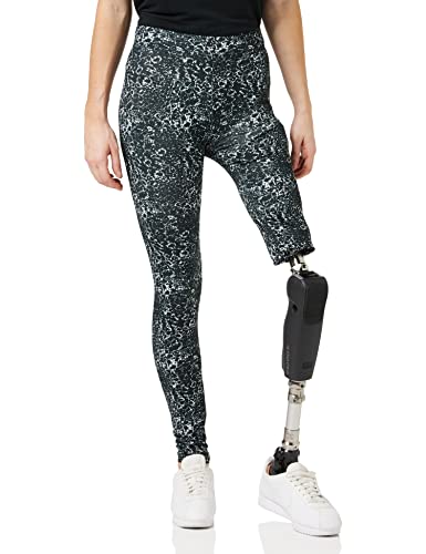 Urban Classics Damen Ladies Tie Dye Leggings, Black/White, L von Urban Classics