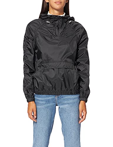 Urban Classics Damen TB4106-Ladies Transparent Light Pull Over Jacket Windjacke, Black, 3XL von Urban Classics