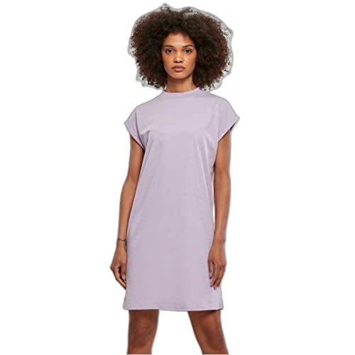 Urban Classics Damen Ladies Turtle Extended Shoulder Dress Kleid, Lilac, 5XL EU von Urban Classics