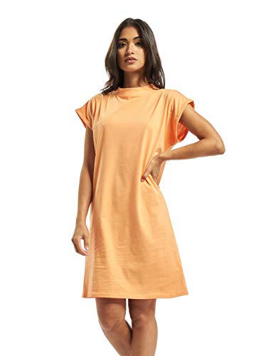 Urban Classics Damen Ladies Turtle Extended Shoulder Dress Kleid, Papaya, XS von Urban Classics