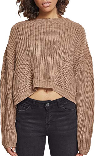 Urban Classics Damen Ladies Wide Oversize Sweater Sweatshirt von Urban Classics