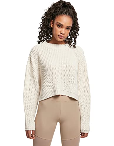 Urban Classics Damen Sweatshirt Ladies Wide Oversize Sweater whitesand XXL von Urban Classics