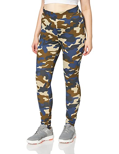 Urban Classics Damen Leggings Ladies High Waist Tech Klassische Hose, summerolive camo, L von Urban Classics