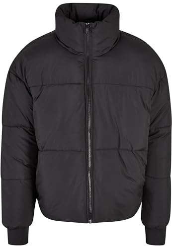 Urban Classics Damen TB5907-Short Big Puffer Jacket Jacke, Black, 3XL von Urban Classics