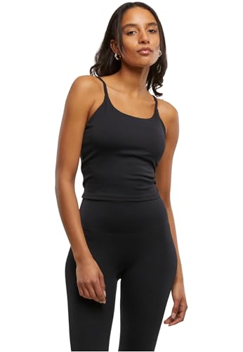 Urban Classics Damen Sport BH Ladies Sports Top Adjustable, verstellbares Sport Top mit integrierten Cups und Spaghettiträgern, Größen XS - XL von Urban Classics