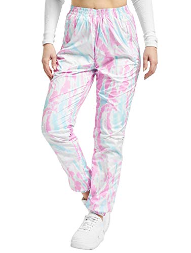 Urban Classics Damen TB3446-Ladies Tie Dye Track Pants Klassische Hose, aquablue/pink, s von Urban Classics