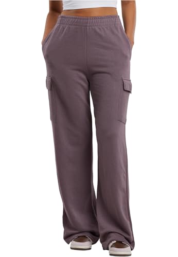 Urban Classics Damen Sporthose Ladies Baggy Light Terry Sweat Pants, Baggy Jogginghose für Frauen, Loose Fit von Urban Classics