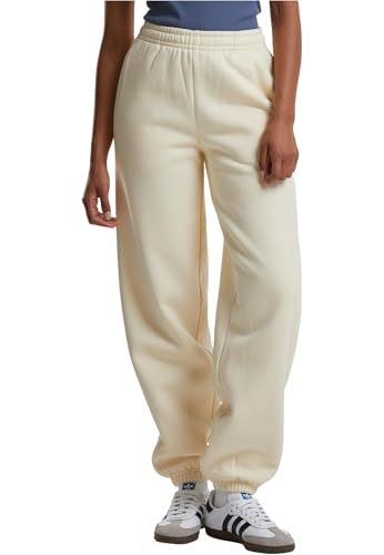 Urban Classics Ladies Fluffy Sweatpants whitesand, 4XL von Urban Classics