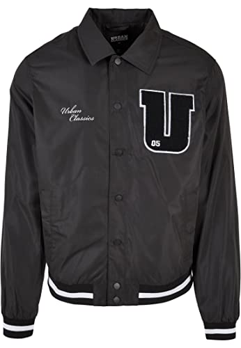 Urban Classics Damen TB5904-Sports College Jacket Jacke, Black, M von Urban Classics