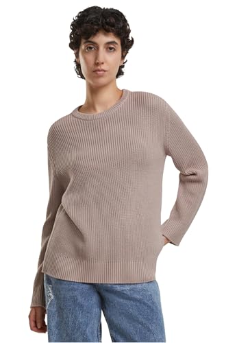 Urban Classics Damen Ladies Rib Knit Sweater duskrose, XXL von Urban Classics