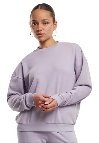 Urban Classics Damen Sweatshirt Ladies Oversized Light Terry Crewneck, lässiger Pullover für Frauen, Oversized Fit von Urban Classics