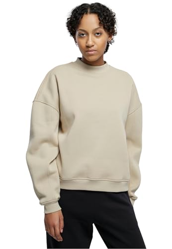 Urban Classics Damen Sweatshirt Ladies Oversized Organic Crewneck wetsand XXL von Urban Classics