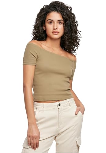 Urban Classics Damen T-Shirt, Khaki, XXL Urban Classics Damen T-Shirt, Khaki, XXL von Urban Classics