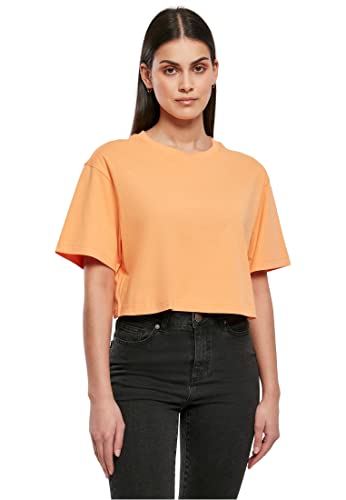 Urban Classics Damen T-Shirt, Regular Fit, Papaya, 3XL von Urban Classics
