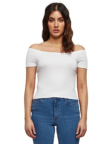 Urban Classics Damen T-Shirt, Weiß, L Urban Classics Damen T-Shirt, Weiß, L von Urban Classics